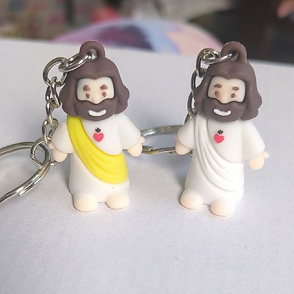 Jesus Keychain Pick Your Color - Picture 6 of 7